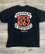 2015 Harley Davidson 106.7 Radio High Card Showdown Tshirt Size XL Hooke... - $19.75