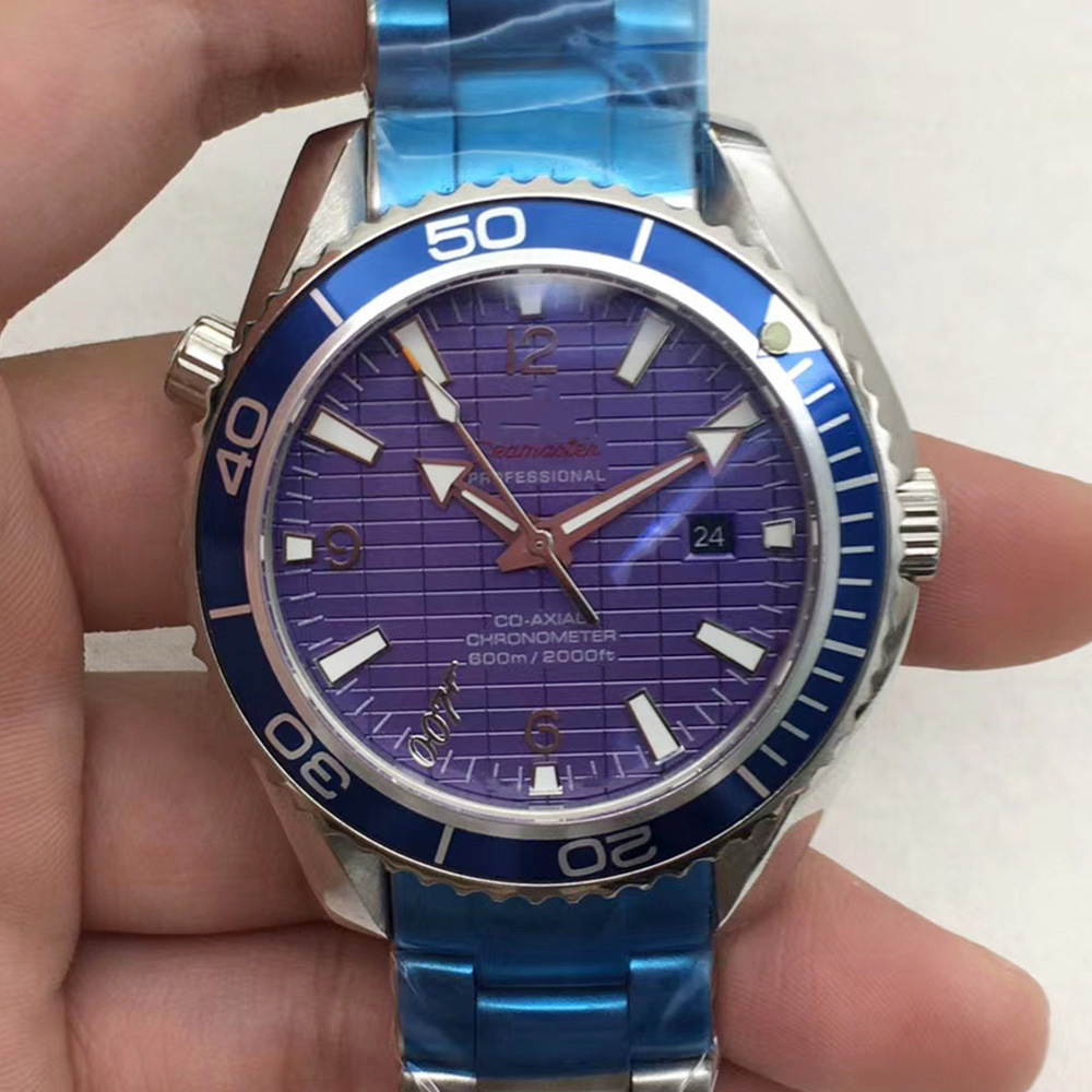 Mechanical Watch 007 Blue Automatic Mechanical Watch Hawke