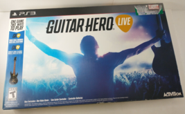 Guitar Hero Live Video Game &amp; Controller Bundle PS3 Playstation 3 New &amp; Sealed! - £71.32 GBP