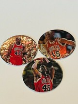 Michael Jordan Pogs lot Slammer Milk Cap game poggs Bulls upper deck rc vtg 1A - £15.77 GBP