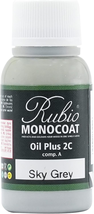 Rubio Monocoat Oil plus Part A, 20 Milliliters, Sky Grey, Interior Wood ... - $15.13