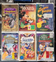 Disney VHS Lot - $28.49