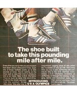 USA Olympics Running Shoe 1979 Advertisement Vintage Sports Footwear DWJJ1 - $24.99