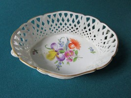 Compatible with Antique NYMPHENBURG Germany Bowl/Vanity Dish/Basket Orig... - $104.85
