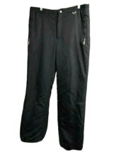 Fera Skiwear Vintage Black Snowboard Ski Pants 36T Insulated Waterproof Pockets - £38.93 GBP