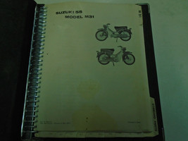 1967 Suzuki 55 Model M31 Parts Catalog Manual FACTORY OEM BOOK Used Rare - $80.18