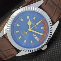 Vintage Citizen Auto 8200 Japan Mens D/D Refurbished Blue Watch 557a-a295401-6 - £18.36 GBP