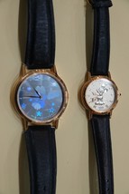 Vintage Lorus Disney Mickey Mouse Quartz Wrist Watches V515-8A00 &amp; V811-1410 - £15.81 GBP