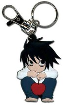 Death Note L Lawliet Ryuzaki PVC Keychain Anime Licensed NEW - £6.82 GBP
