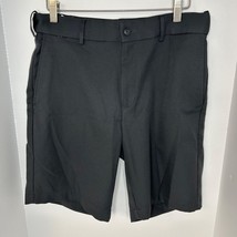 PGA Tour 32 Gray Performance Flat Front Golf Mens Tech Chino Shorts - $19.20 CAD