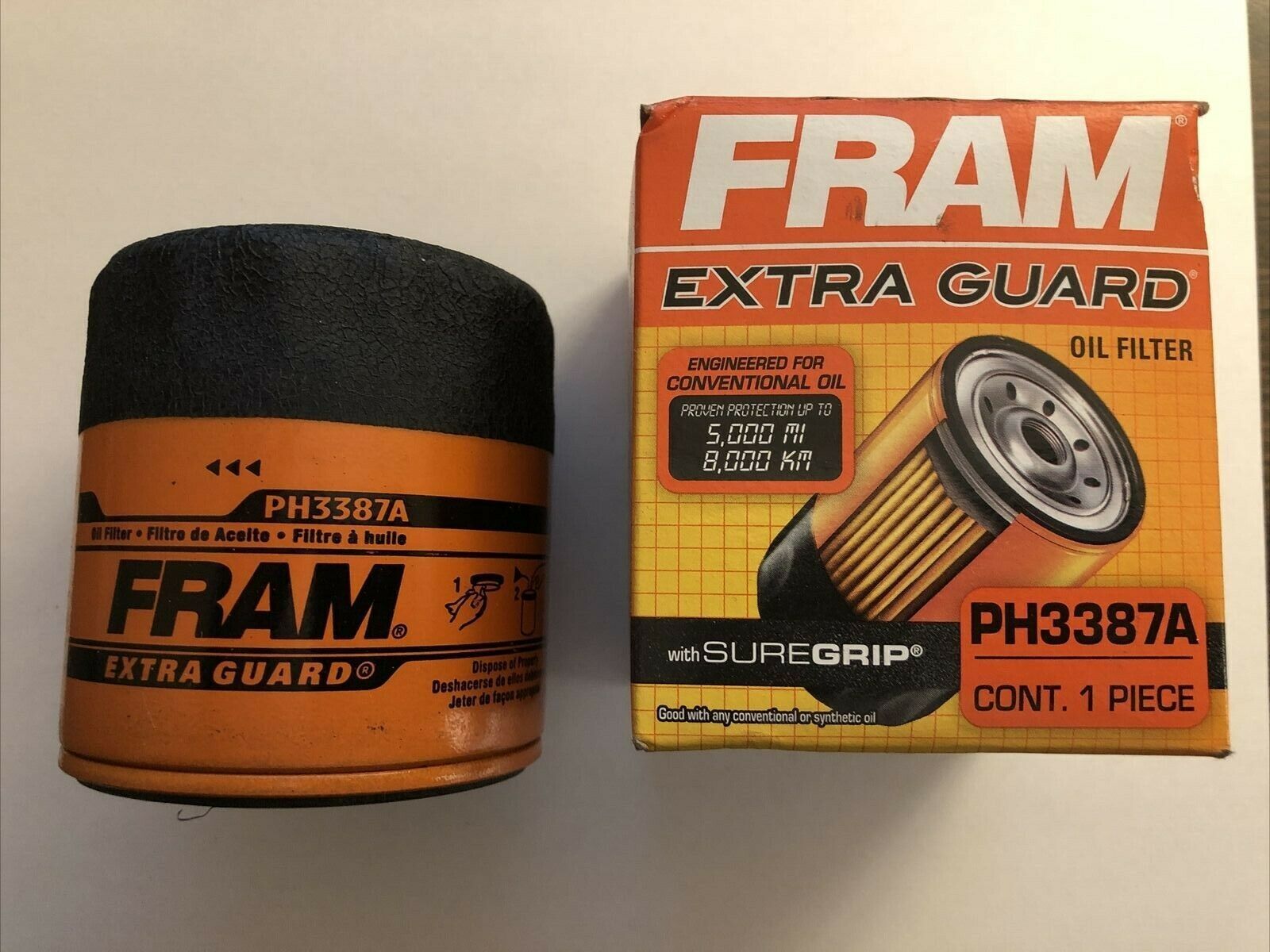 Engine Oil Filter-Extra Guard Fram PH3387A - $3.95