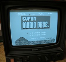 Rusted Sony PVM-91 9&quot; CRT Black &amp; White Monitor AS-IS - $104.50