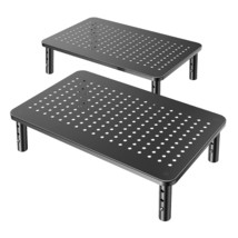 HUANUO Monitor Stand, 2 Pack, Monitor Riser, 2 Monitor Stand Height Adjustable,  - £36.76 GBP