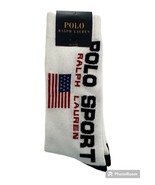 Polo Sport Ralph Lauren Sock White/Navy. Nwt - $13.10