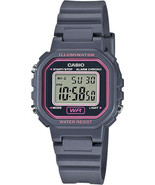 Casio - LA20WH-8A - Women&#39;s Classic Digital Quartz Resin Watch - Gray - £37.59 GBP