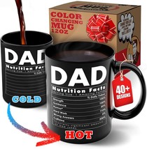Funny Color Changing Coffee Mug for Dad with Fun Box 12oz Gifts for Dad ... - £17.84 GBP