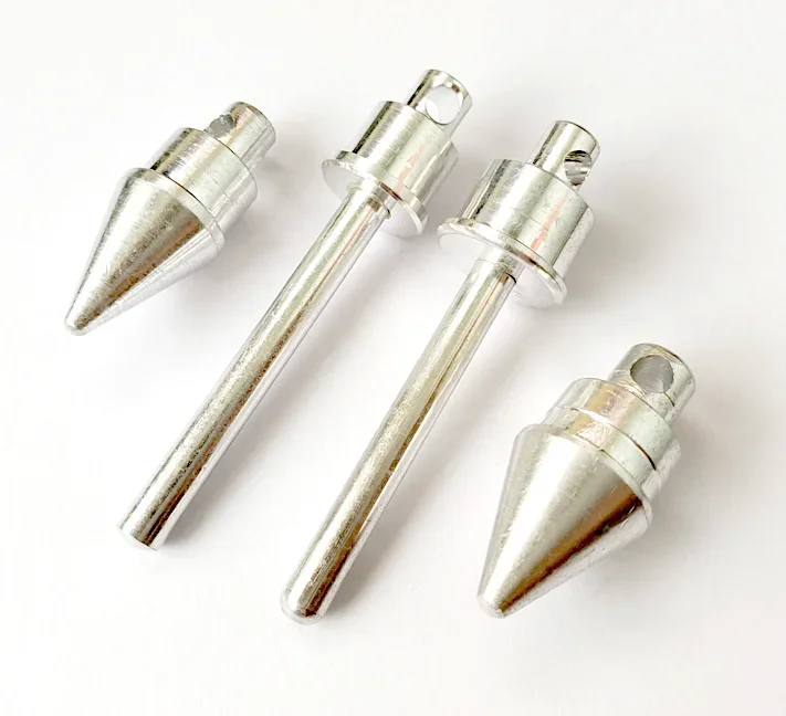 2pcs 16mm or 19mm Alloy Canopy Tarp Poles End Plugs End Tips Canopy Support Tent - £8.67 GBP+