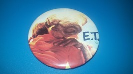 Vintage 1980&#39;s E.T. The Extra-Terrestrial Promo Shirt Pin Badge - Retro ... - $8.11