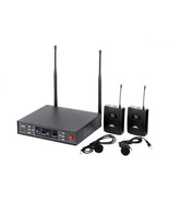 Monoprice 600061 STAGE RIGHT BY MONOPRICE 200-CHANNEL UHF DUAL LAVALIER ... - $4,034.04 MXN