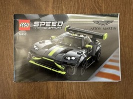 Lego Speed Champions Aston Martin 76910 INSTRUCTIONS ONLY! Black Car - $8.45