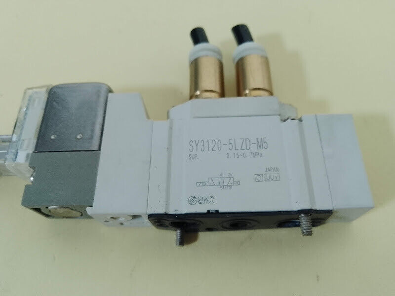 SMC SY3120-5LZD-M5 Solenoid Valve 24VDC - $22.00