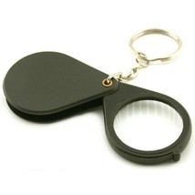 5X Folding Key Chain Magnifier Magnifying Glass Jewelers Magnification Tool - £5.99 GBP