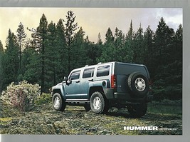 2007 HUMMER sales brochure catalog folder US 07 H2 SUV SUT H3 H3x - $12.50