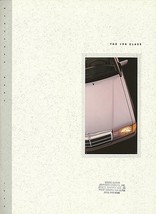 1993 Mercedes-Benz 190E 2.3 2.6 brochure catalog US 93 190 class - £6.29 GBP