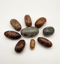 Garden Quartz, Thousand Layers, Polished Tumbles, Lot Of 9, Positive, Energy Lot - £22.05 GBP