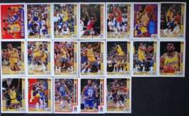 1991-92 Upper Deck Los Angeles Lakers Team Set Of 19 Basketball Cards - $9.99