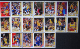 1991-92 Upper Deck Los Angeles Lakers Team Set Of 19 Basketball Cards - £7.97 GBP