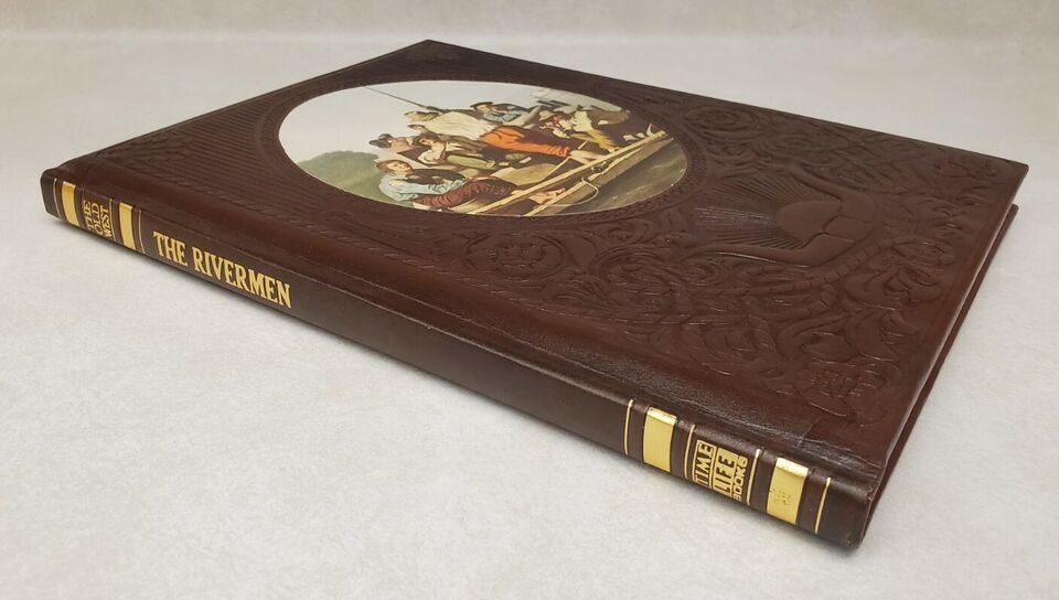 Time Life Books: Old West Series - The Rivermen Leatherette Cover - $14.65