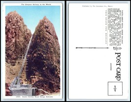 COLORADO Postcard - Royal Gorge, Scenic Incline Railway N49 - £3.86 GBP