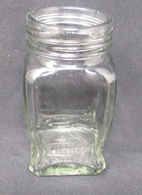 Comfort Powder Glass Bottle Boston Empty 4&quot; Tall 7 oz Clear Vintage US Seller #5 - $26.72