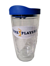 The Players Patch Golf Insulated Tervis Tumbler Cup Blue Lid Coffee Masters - $13.57
