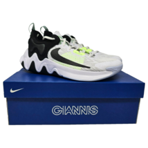Nike Giannis Immortality 2 Men&#39;s Size 11.5 Shoes White Black DM0825-101 New - £50.32 GBP