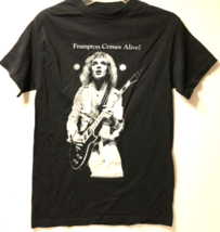 Peter Frampton Comes Alive Cinder Block Black Double Stitched Unisex T-Shirt S - $97.47