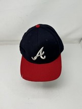 VTG 90s Atlanta Braves Wool Sports Specialties Pro Fitted Hat Cap Size 7... - £17.40 GBP