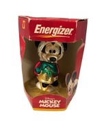 Disney Vintage 2000 Energizer Mickey Mouse Minnie Blown Glass Christmas ... - $232.66 MXN