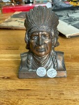 Indian Statue - St Louis MO Chippewa Trust Statue - £27.49 GBP