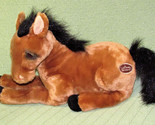 LOU RANKIN ENCORE HORSE Plush Best Friends BRITTANY Stuffed Brown Tan Bl... - $16.20