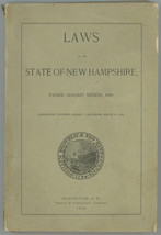 Laws State New Hampshire passed 1899 original ephemera military towns - €48,22 EUR Laws State New Hampshire passed 1899 original ephemera military towns - €48,22 EUR