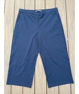 Gloria Vanderbilt Women&#39;s Cropped Ponte Pants Navy Size 2X 24-26 Stretch... - $30.25 CAD