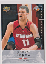 Brook Lopez Brooklyn Nets C 2008-09 Upper Deck First Edition Rookie Card # 226 - $1.62