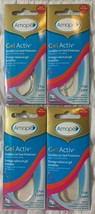 Amope® GelActiv Invisible Gel Heel Protectors (Lot Of 4 Packs - 1 Pair Per Pack) - £8.77 GBP