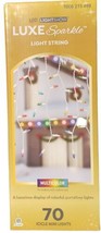 Gemmy LED Lightshow Luxe Sparkle 70 MULTI-COLOR Icicle Mini Lights New - $35.63