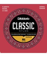 DAddario EJ27N 3/4 Size Classical Guitar Clear Nylon Strings 3/4 scale g... - £14.36 GBP