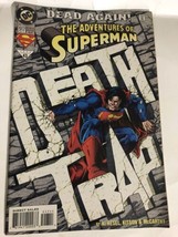 Adventures Of Superman #517 Comic Book Death Trap 1994 Vintage - £4.74 GBP