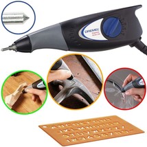 Dremel Electric Engraver Engraving Tool Kit Metal Plastic Wood Glass Car... - $30.67