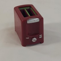 Barbie Doll DREAM KITCHEN TOASTER purple red MY HOUSE TERESA Mattel vintage - $25.00